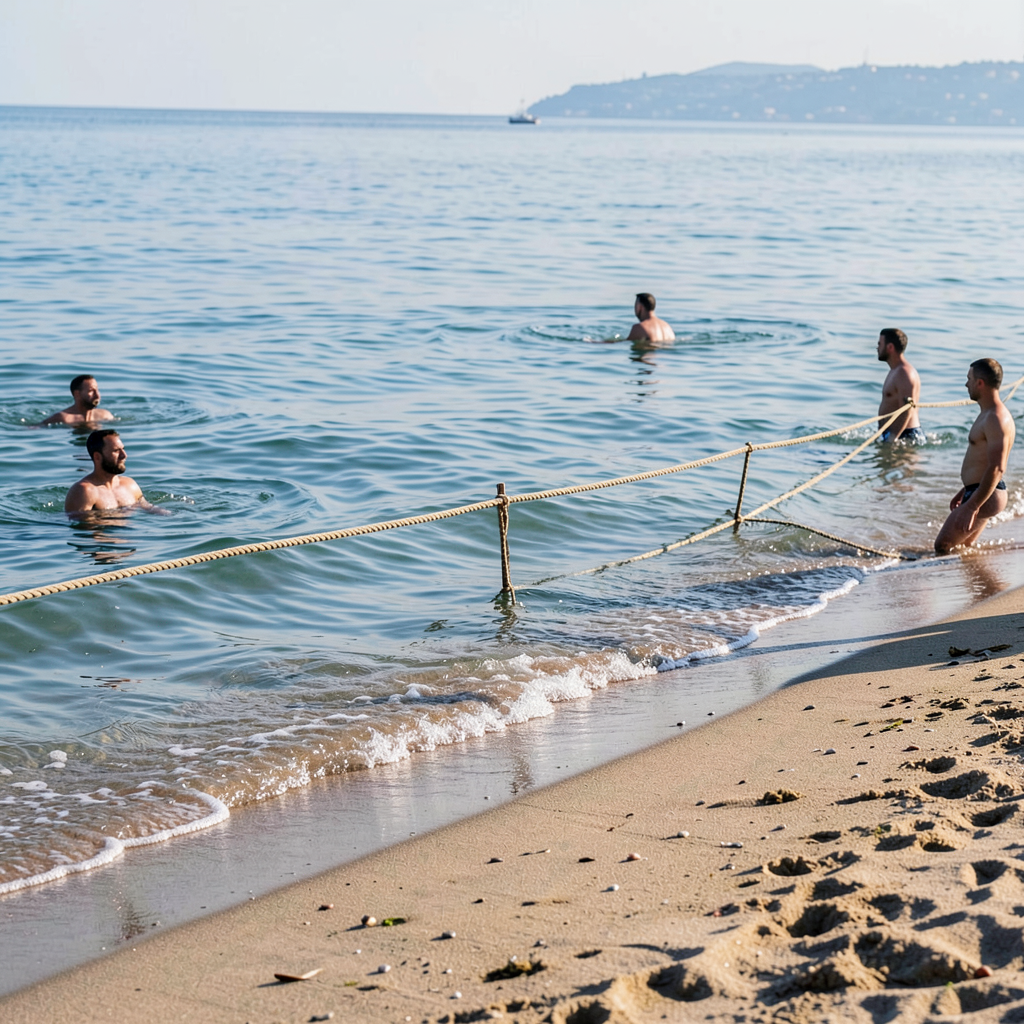 Woman breaks into men's section at Italy's men-only Pedocin beach
